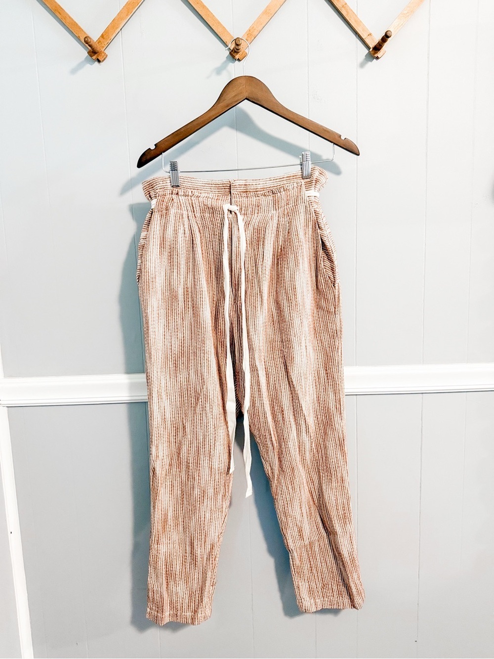 Free People Caraway Light At Sunrise High-Rise Cropped Pants - Picture 5 of 10